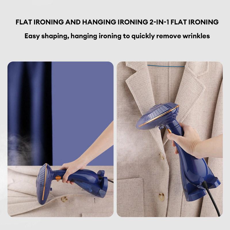 Handheld Garment Steamer 1500W Electric Household Fabric Steam Iron Portable Quick Heat Ironing Steam Machine for Home travel