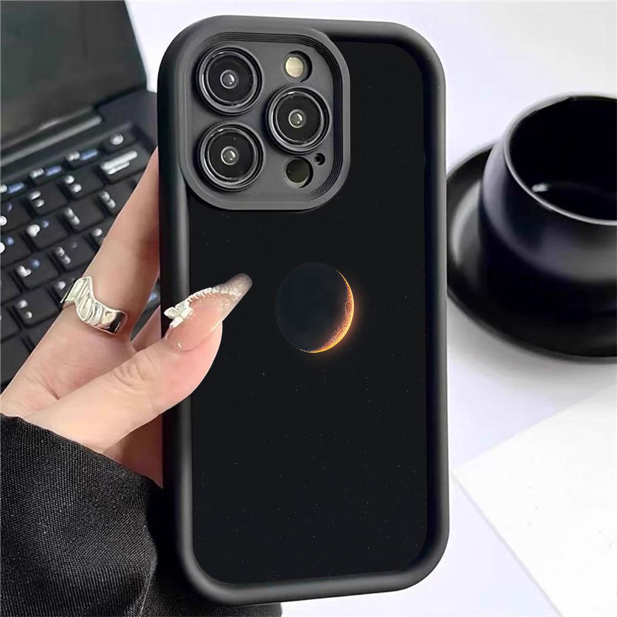 

Защитный чехол Moon Steps Black Groove для iPhone 14-17 Pro Max iPhone 14 Plus чёрный