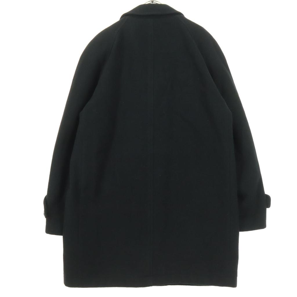 Beauty Products CASHMERE Cashmere Blend Long Sleeve Chester Coat LL Black Men's Used