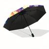 1pc Two Cute Unicorns Automatic Opening and Closing Umbrella - Suitable for Various Occasions, Outdoor Activities, Lightweight and Durable Automa