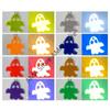 X7JF Reflective Pendant Safety Reflector Keyring Keychain Reflective Gear