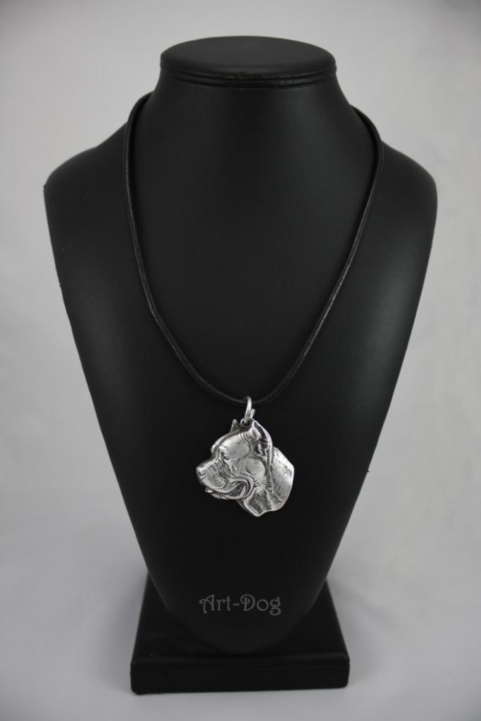 Cane Corso, Italian Cane Corso - Necklace with dog, silver-plated pendant for dog fan, unique jewelry by Art-Dog brand