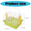 Compact Outdoor Bird House With Carrying Handle For Pet Parrots Budgies Handheld Cage