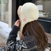 Fashion Thickened Ear Protection Hat Windproof Thermal Fleece Cap Cold Proof Comfortable Warm Hat Outdoor Cycling