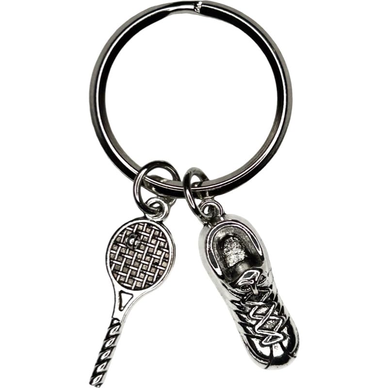 

[Woodstar] tennis squash ball racket lightweight compact key ring