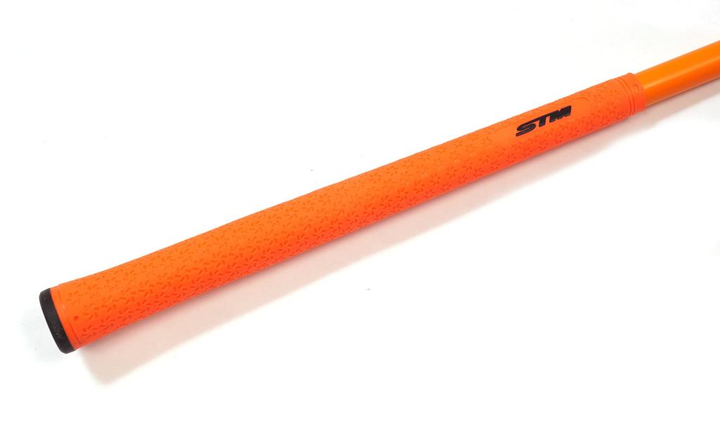 Live Swing Bend Mid 97cm Automatic Face Rotation Shallowing Golf Swing Hand First Golf Practice Equipment (Mid Size,/Orange)