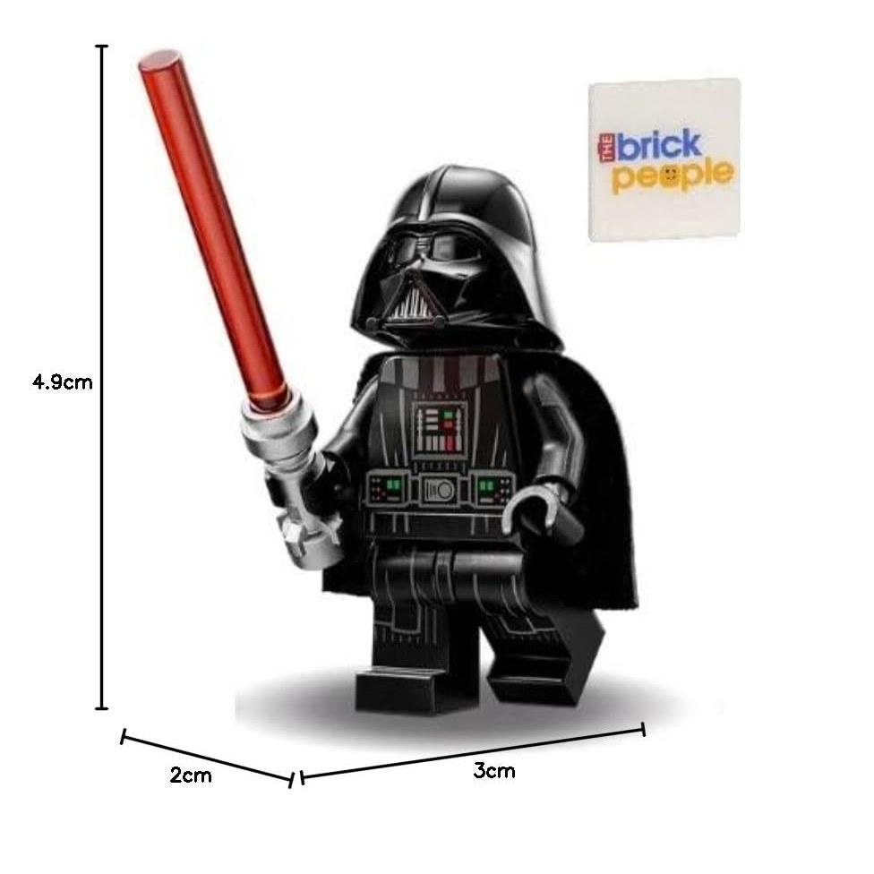 LEGO Star Wars Darth Vader Minifigure Lightsaber Extra Black Cape