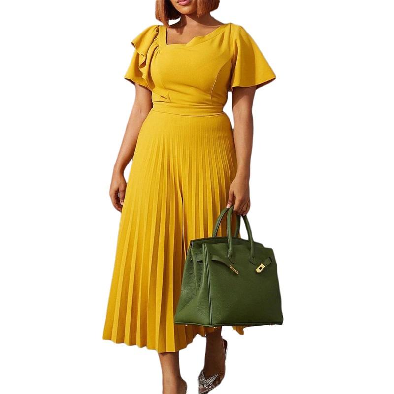 Temperament Waist Slimming Dress