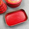 Extra Large Cinnabar Inkpad with Iron Box for Calligraphy, Painting, and Fingerprint Applications
