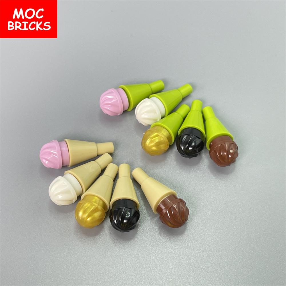 MY OWN CREATION Blocks Ice Cream Cake Dessert City Learning DO-IT-YOURSELF Building Blocks Children s Playthings Plastic Dolls