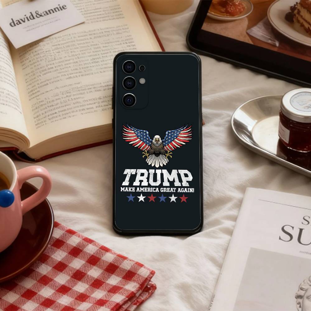COOL T_trumps   Phone Case For Samsung S 25,24,23,22,30,21,10,9,Ultra,Plus,Lite,FE,4,5 G Soft Black Case Samsung S20fe