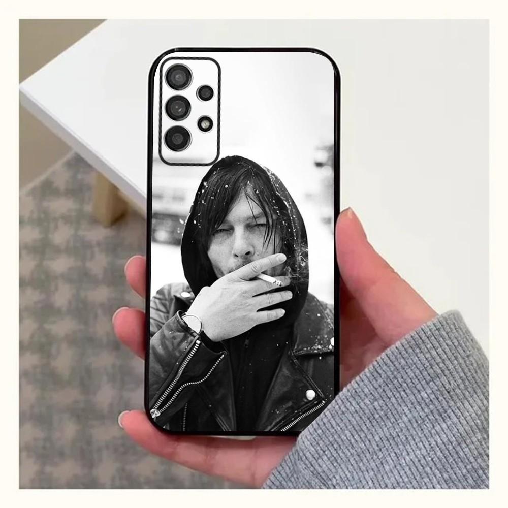 

D-Daryl Dixon Wings Zombie Phone Case For Samsung Galaxy A13,A21s,A22,A31,A32,A52,A53,A71,A80,A91 Soft Black Cover Samsung a714g