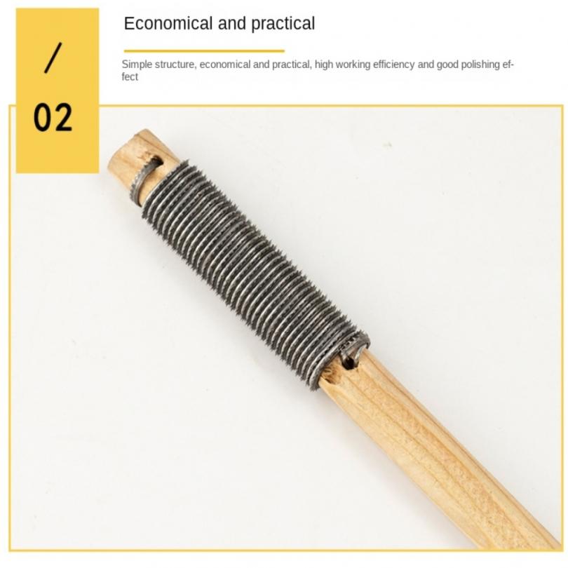 Coarse Tooth Hand File, Rough Trimming Tool for Woodworking Carving and Surface Finishing