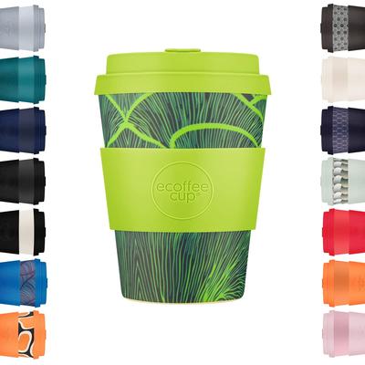Ecoffee Cup, Reusable, Eco-Friendly, 350ml, Cup and Saucer, 812 028