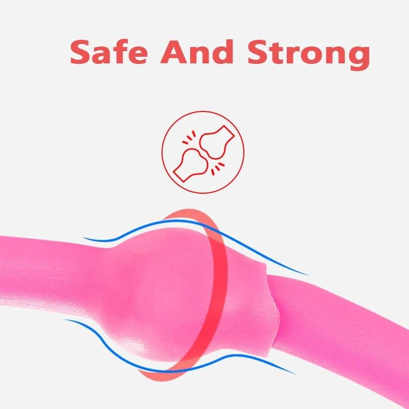 Resistance Fitness Band Yoga Gym Fitness Equipment Pull Rope Figure 8 Elastic Chest Expander Muscle Training Pull Rope