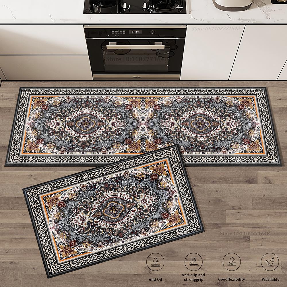 Gorgeous Pattern Non-Slip Kitchen Entrance Doormat Home Decor Carpet Living Room High Quality Mat Absorbent Large Washable Rug