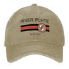 Superliga - River Plate (Hogar Blanco) Gorra de Béisbol Gorra Wild Ball Gorra Militar Hombre Sombrero de sol Anime Lujo Mujer Hombre