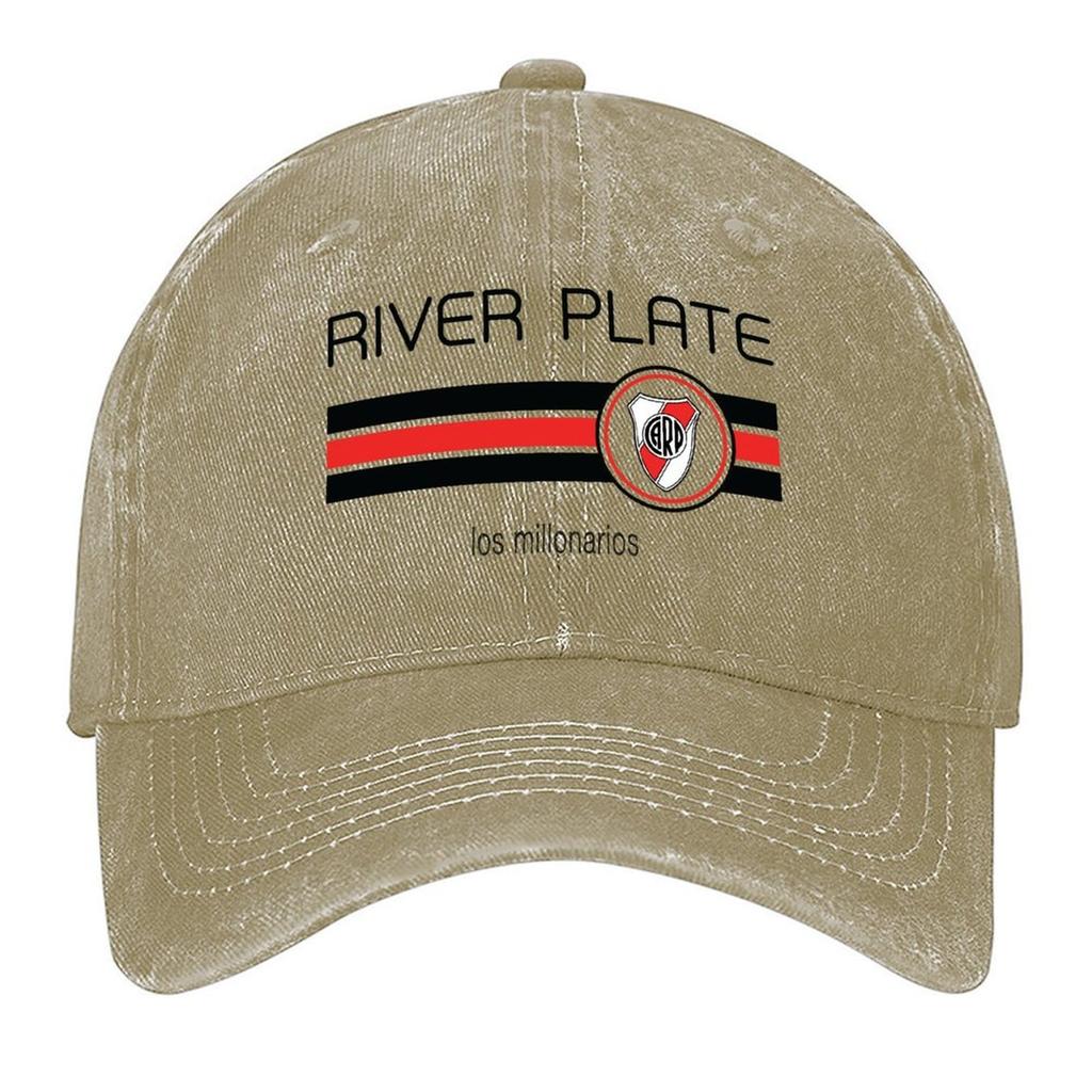 Superliga - River Plate (Hogar Blanco) Gorra de Béisbol Gorra Wild Ball Gorra Militar Hombre Sombrero de sol Anime Lujo Mujer Hombre
