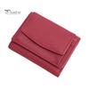 Women Wallet RFID Blocking Card Holder Japanese Style Mini Wallet Faux Leather Compact Card Organizer with Multi Card Slots