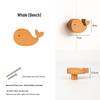 Dinosaur Handle for Children's Room - Cute Wooden Animal Cartoon Drawer & Cabinet Pull
