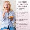 3X Thermoplastic Denture Adhesive, Refits and Tightens Loose Upper and Lower Dentures and Partials | Non-Glue Adhesive