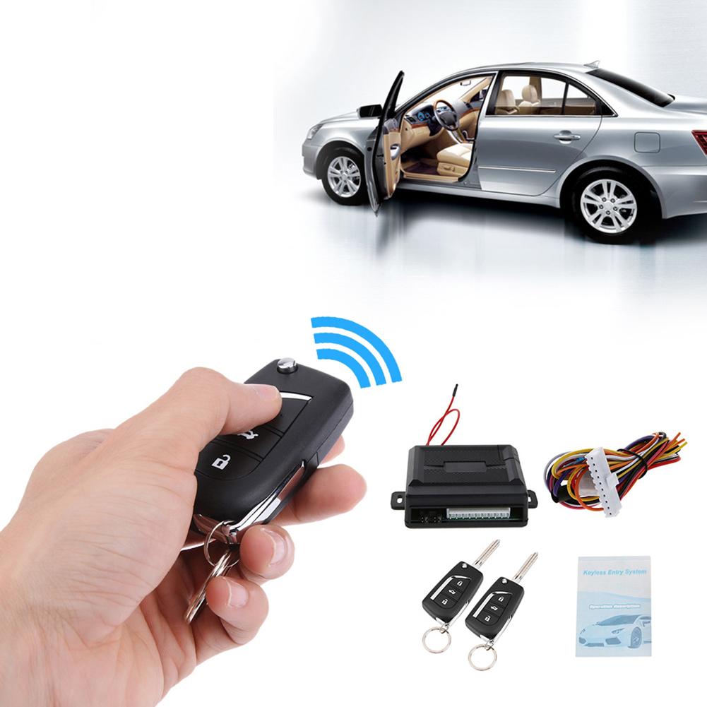 Universal Vehicle Keyless Entry System Multifunctional Car Remote Central Kit Keyless System Remote Control Car Repairing Parts