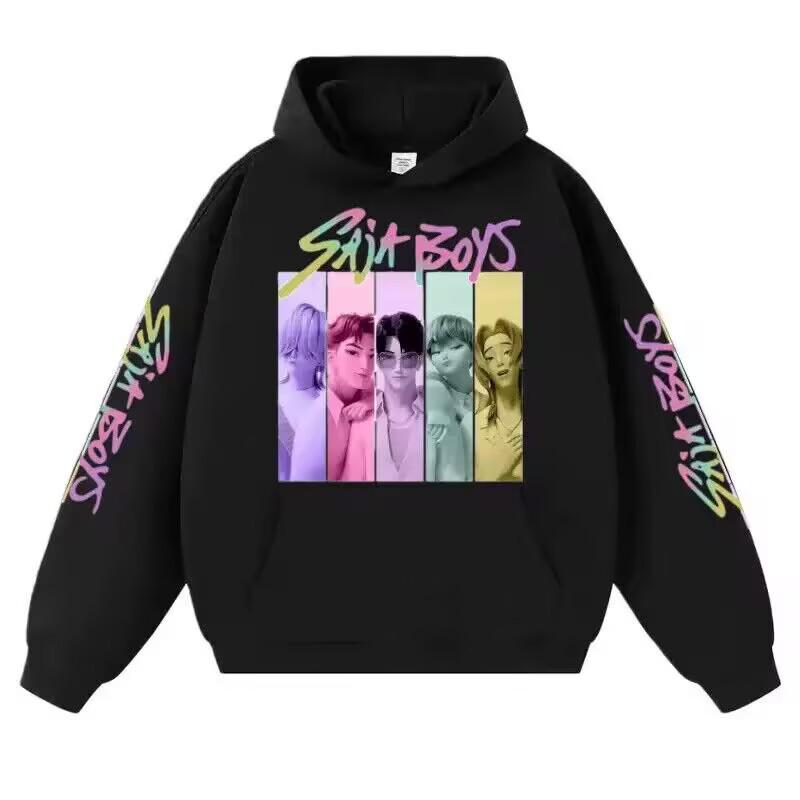 Demon Hunter Team Trendy Autumn/Winter Printed Hoodies for Men & Women