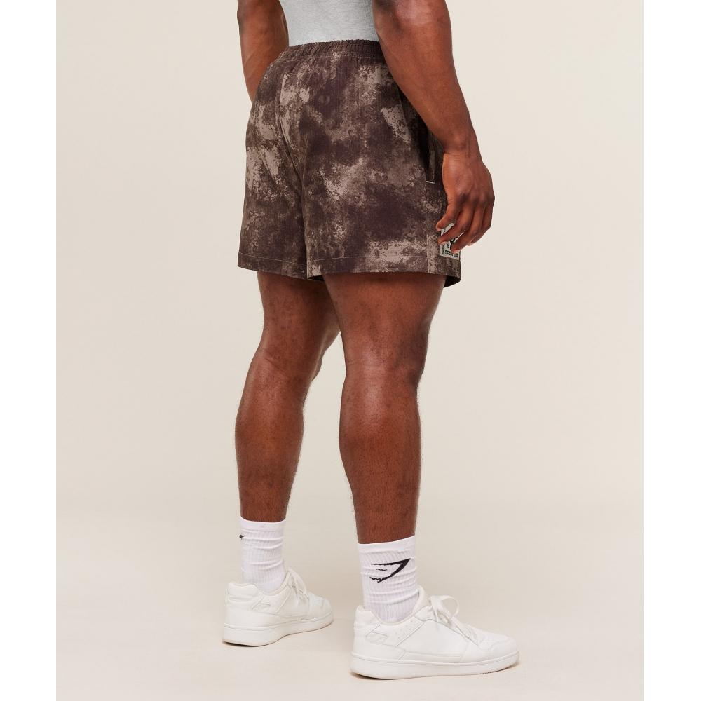 Gymshark Pumper Shorts 5  Soul Taupe A3b9h Ndd9