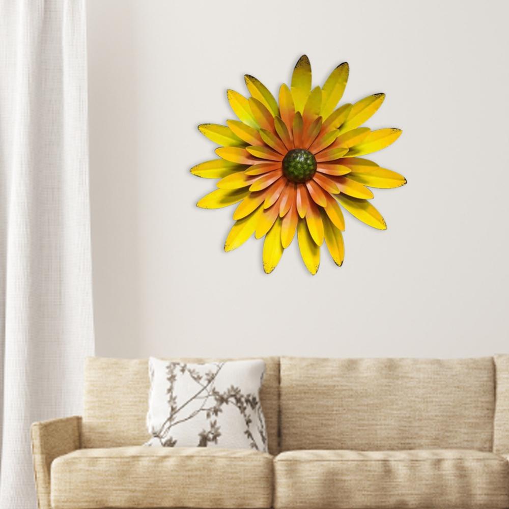Artificial Flower Indoor Outdoor Bright Colors Wall Decoration Pendant