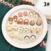 10-20 st/set Söta tecknade björn kanin hårband flickor elastiskt gummiband huvudbonad blomma rosett baby barn håraccessoarer ornament