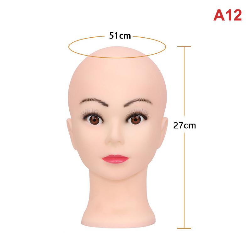 Hair Training Head Female Male Headdoll Mannequin Head Training Head For Wig Making Hairdresser Hairstylist Practice