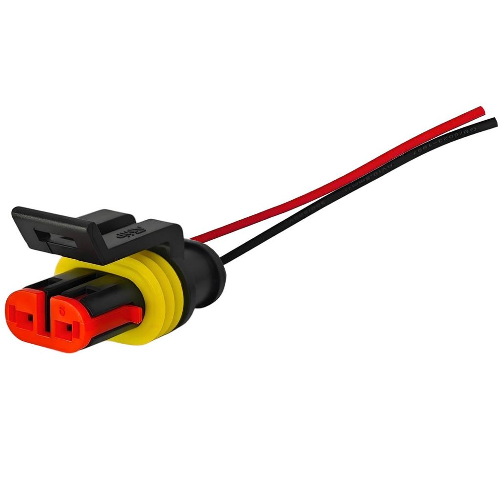 4 Stück hermetischer Stecker Superseal 2-polig Wasserdicht