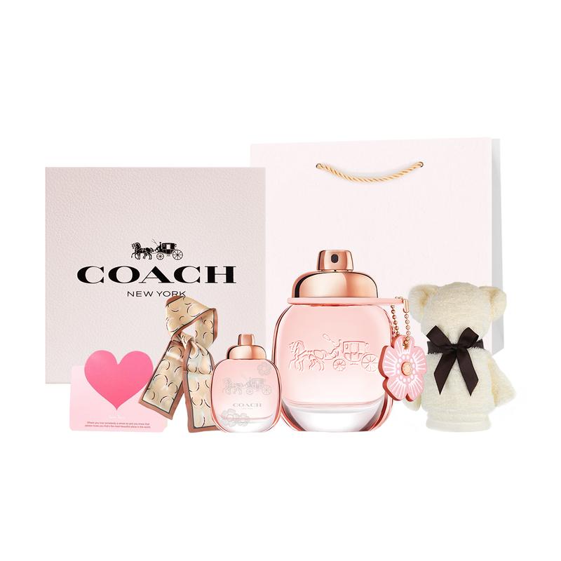 COACH Женский парфюм Huafruixiang EDP Huafuruixiang+Huafuruixiang 30мл+4,5мл коричневый