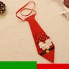 Christmas Tie Bow Santa Claus Holiday Sequin Ties Comfortable Printed Xmas Decor