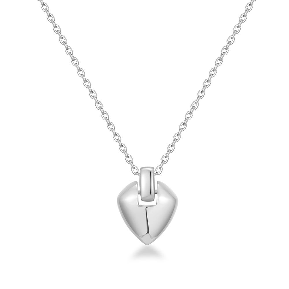 Ania Haie Silver Shield Pendant 925 Silver Necklace N067-03H