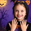 Halloween Nail Art Set, Black Polish Set