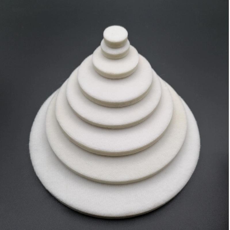 Self-Adhesive Wool Polishing Pad for Car Glass and Mirror Restoration