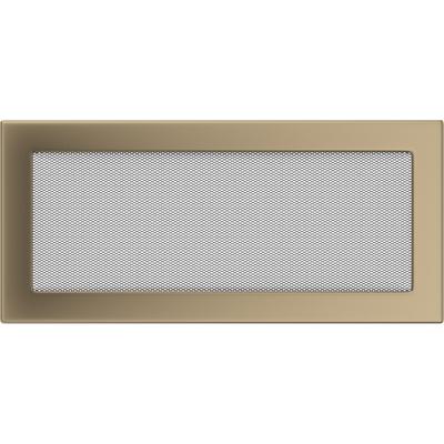Tampa de ventilação 17x37 banhada a ouro