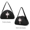 Bolsa de Danza Latina Bolsa de Ballet Bolsa de Danza Princesa de Ballet Bolso de Mano de Ballet Bolsas de Danza de Ballet Bolso de Hombro para Niñas Bailarinas