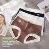 Plus Size Women's 10A Bacteriostatic Crotch Wrap Hip Sports Yoga Briefs