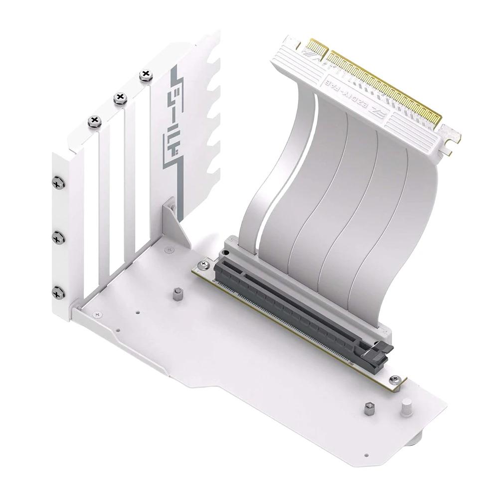 Vertical Video Card Support Kit with 15cm PCI-E 4.0 X16 Riser Cable GPU Bracket Holder GPU Mount Graphic Card Bracket