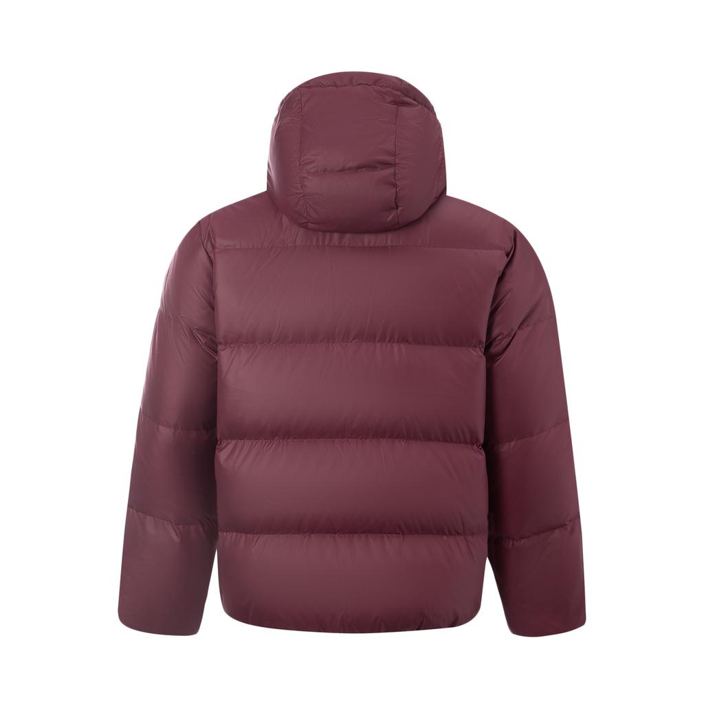 Li Ning Sports Lifestyle Series Windproof Water-Repellent Logo Stitched Loose Down Jacket Unisex Outerwear AYMV519-3