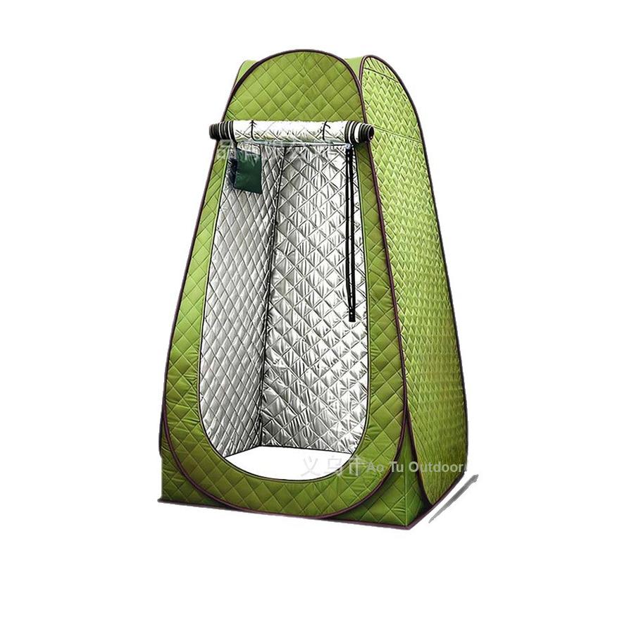Best Camping Shower Tent - Thickened Cotton Warmth Outdoor Shower & Bathing Accessory for Hiking, Fishing
