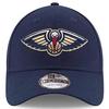 New Era Cap 9FORTY New Orleans Pelicans NBA THE LEAGUE ADJUSTABLE CAP Navy NEW ORLEANS PELICANS 940 Hat Basketball [Used]
