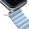 Etui Uniq Pasek Revix Na Apple Watch 1/2/3/4/5/6/7/8/Se/Se2/Ultra 42/44/45/49Mm. Reversible Magnetic Biały-Niebieski/White-Blue