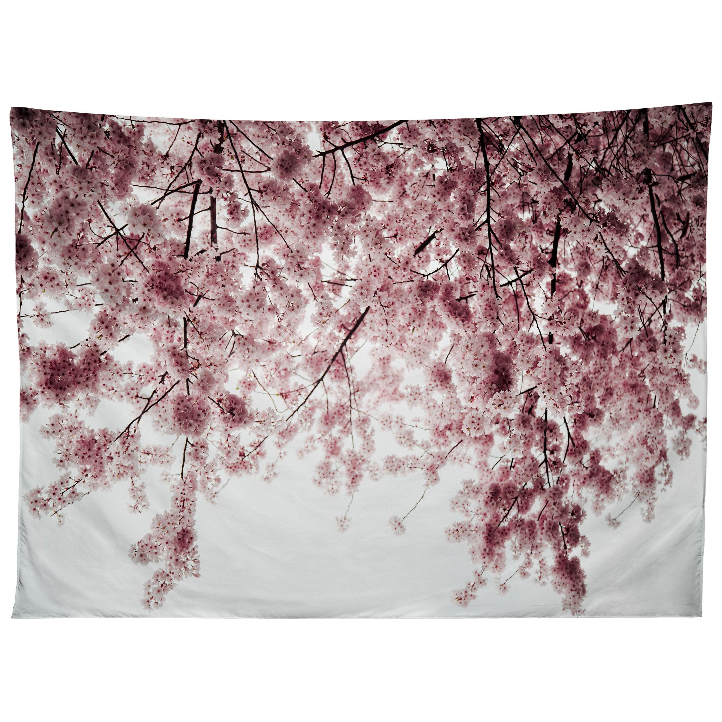 SPRING CHERRY BLOSSOMS tapestry 75x100