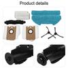 Für Redkey R10 Saugroboter Ersatzfilter, Wischmopp, Staubbeutel, Seitenbürsten & Hauptbürsten-Kit