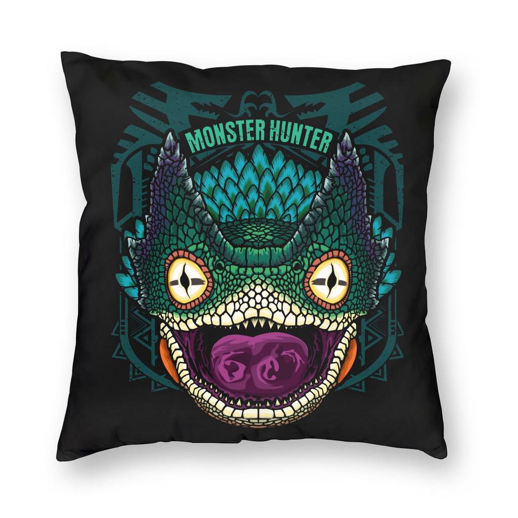 Felyne Palico Ramen Monster Hunter Pillowcase Double-Sided Printing Cushion Cover Decoration Pillow Case Cover Home
