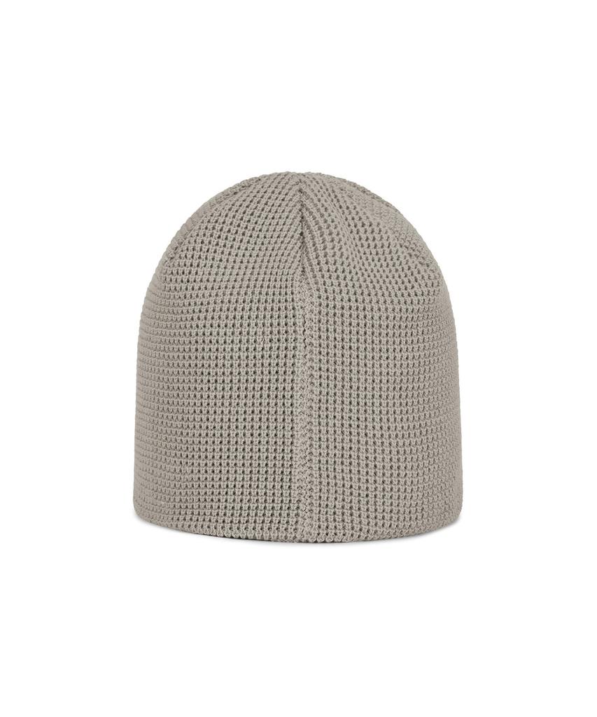 Bajal Leaf Vz Logo Waffle Beanie Grey