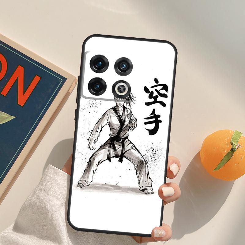 Kung Fu Karate Kampfsport Hülle Für OnePlus 12R 13R 13T 10R 15 13 12 11 10T 8T Nord CE 4 3 2 Lite N20 N30 Nord 5 Abdeckung